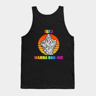 ISFJ Wanna Boogie Groovy Halloween Party Retro Vintage Tank Top